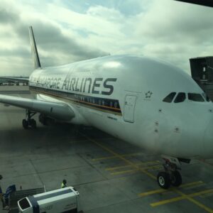 Singapore Airlines nach New York im A380 Economy Class