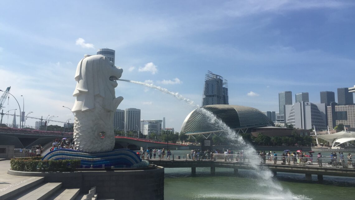 Stadtrundfahrt durch Singapur