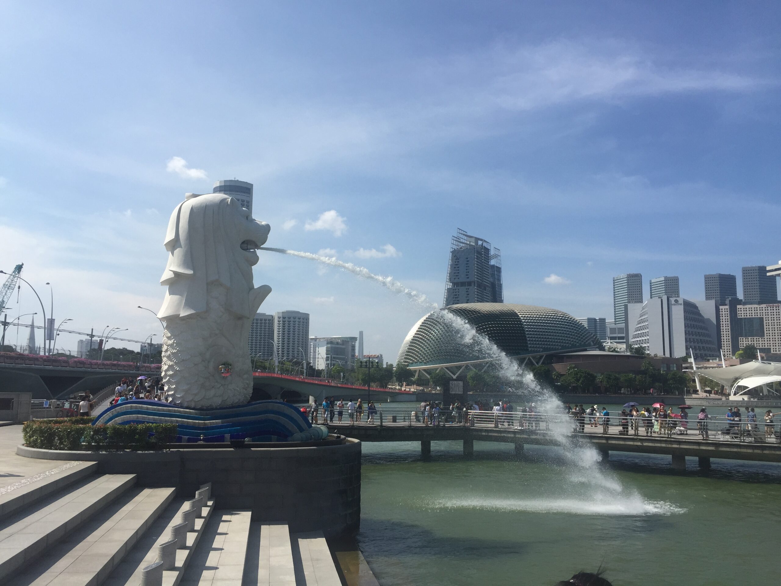 Stadtrundfahrt durch Singapur