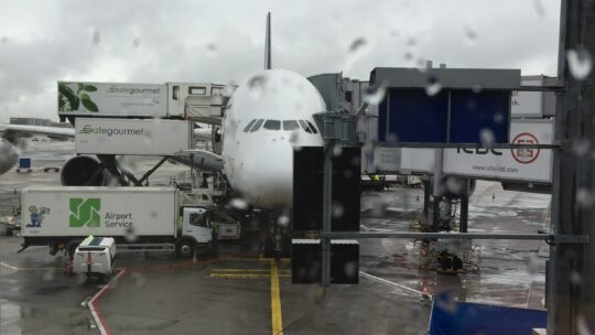 Frankfurt nach Singapur im A380 Economy Class