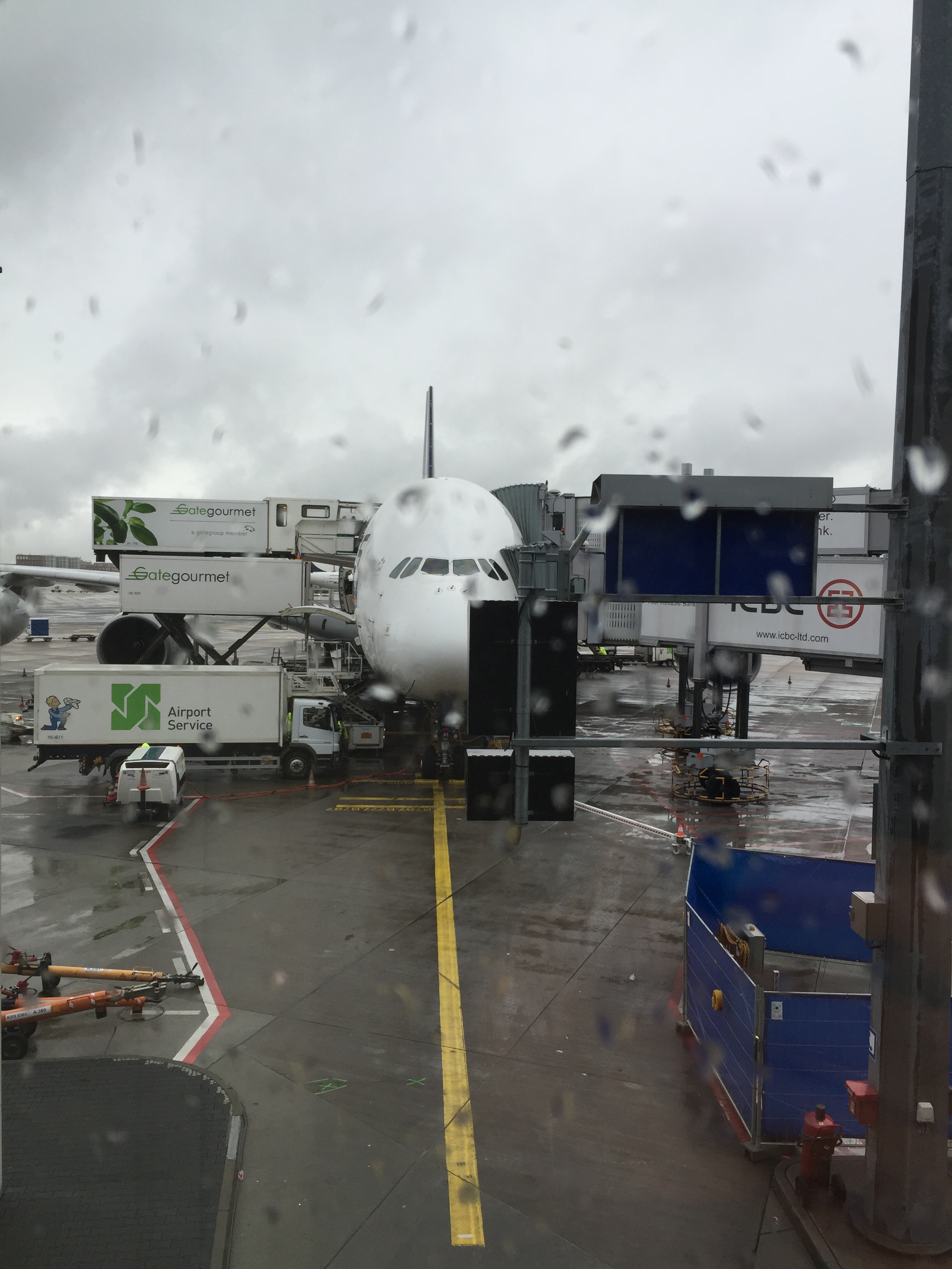 A380 Business Class von New York nach Frankfurt mit Singapore Airlines