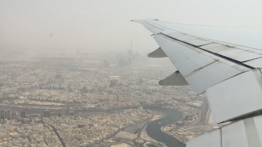Economy Class von Emirates in der Boeing 777 von Dubai