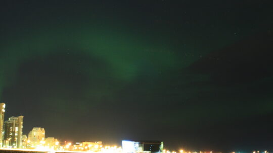 Nordlichtjagd in Reykjavik auf eigene Faust