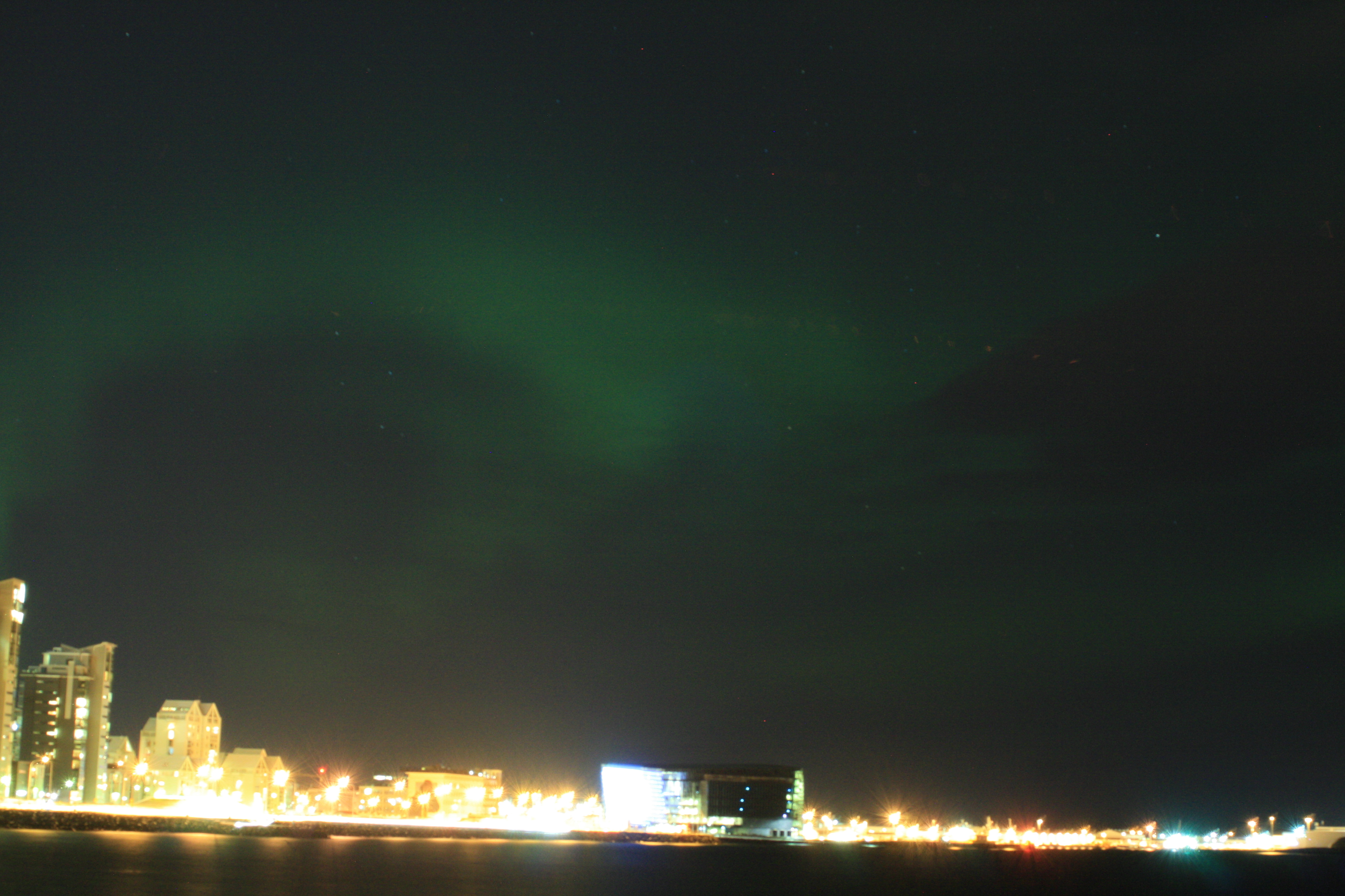 Nordlichtjagd in Reykjavik auf eigene Faust