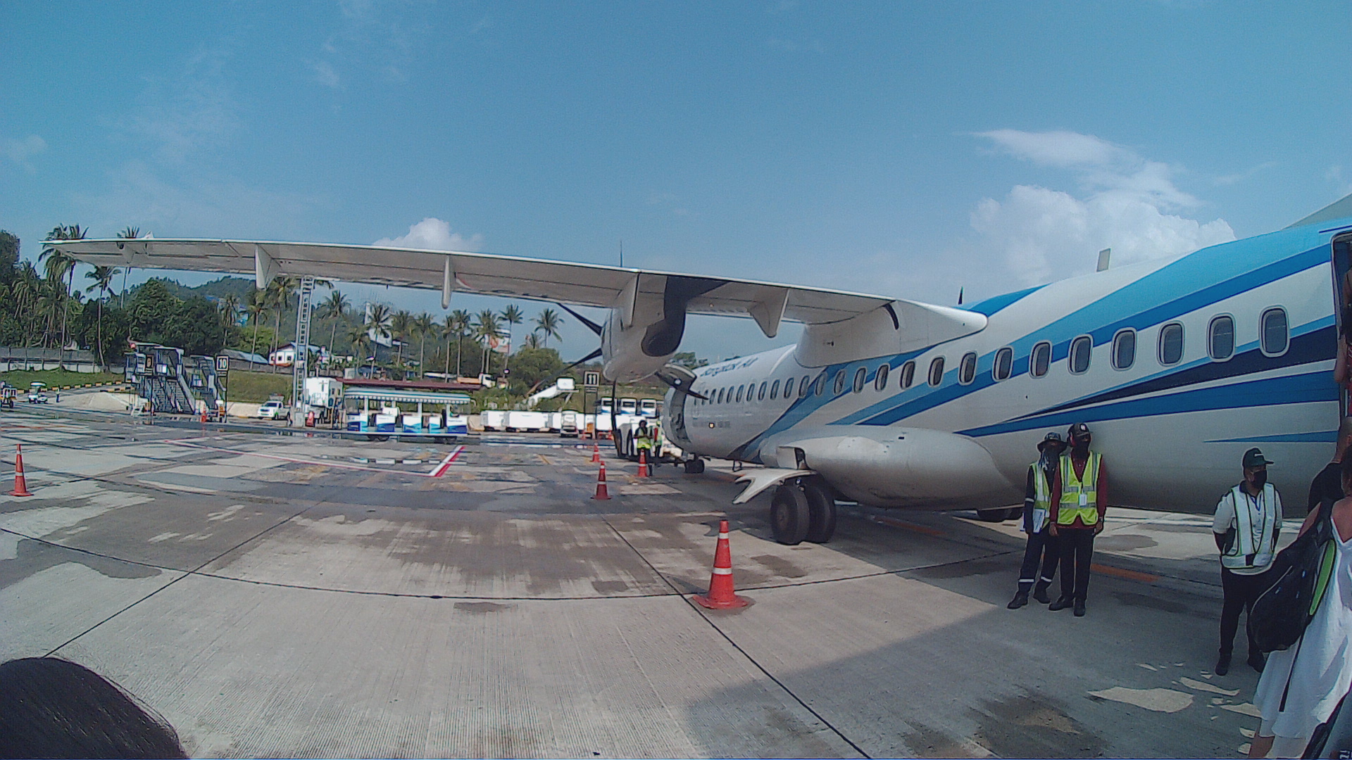 ATR 72 von Bangkok Airways von Koh Samui nach Bangkok