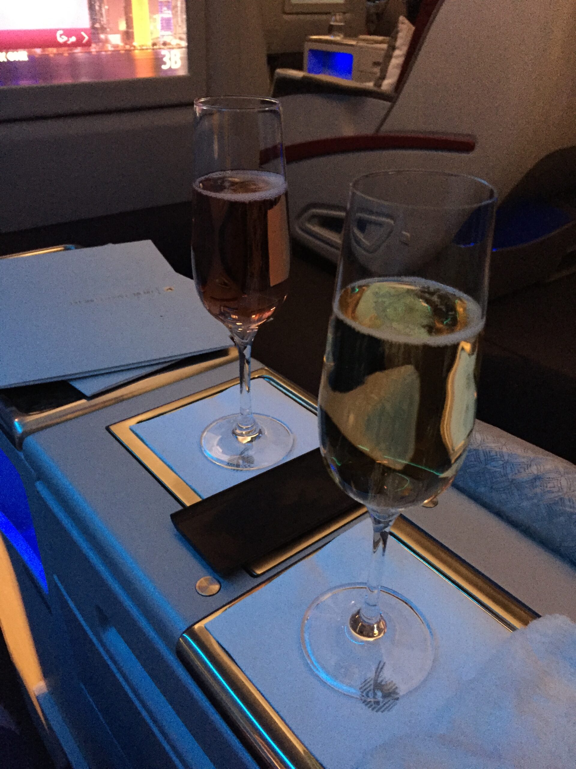 Business Class Flug mit Qatar Airways von Bangkok