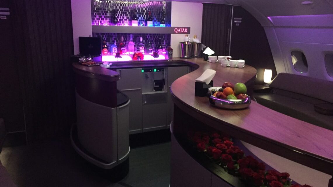 Die A380 Business Class von Qatar Airways nach Thailand