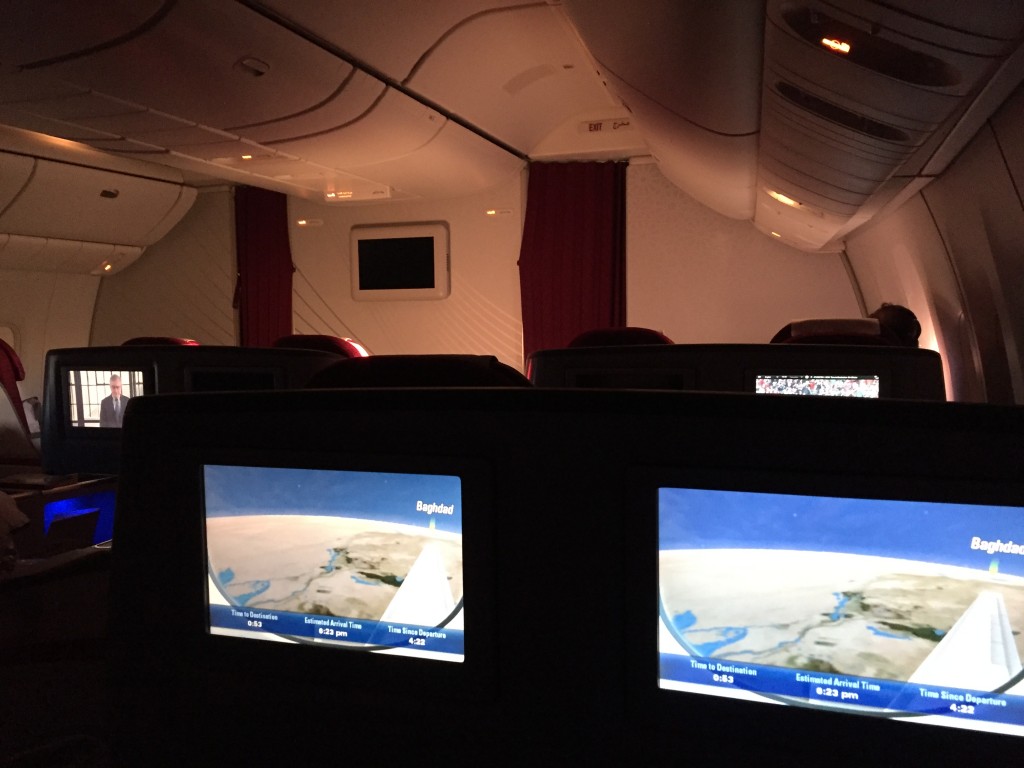 Qatar Airways in Business Class von Frankfurt nach Doha Qatar Airways in Business Class von Frankfurt nach Doha
