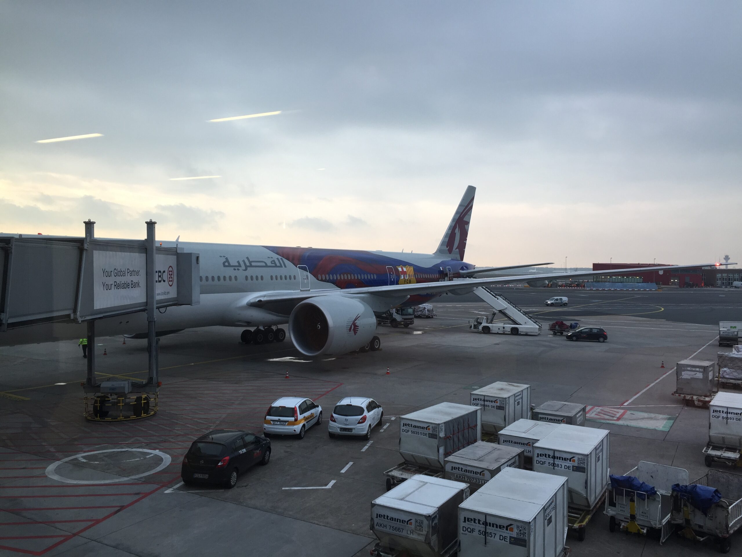 Frankfurt nach Doha in der Qatar Airways Business Class