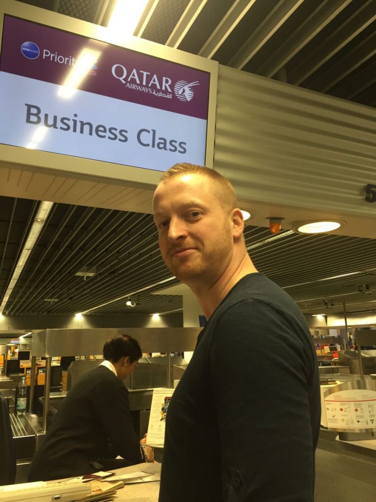 Qatar Airways in Business Class von Frankfurt nach Doha Qatar Airways in Business Class von Frankfurt nach Doha