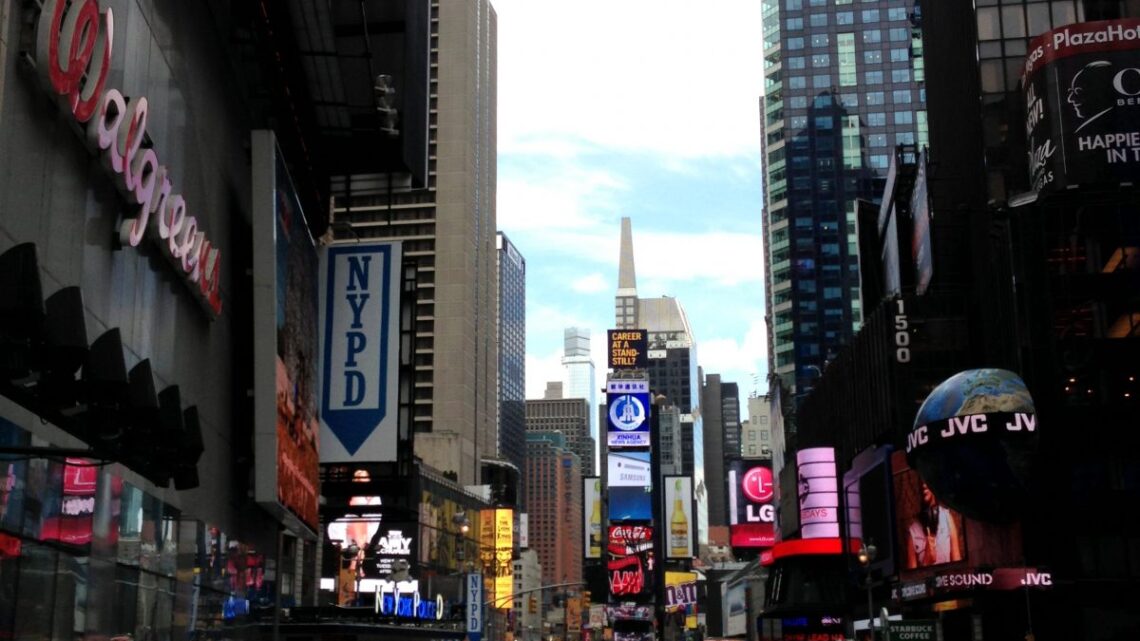 NYC Tag 1 - 42nd Street - Times Square Tag