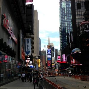 NYC Tag 1 - 42nd Street - Times Square Tag