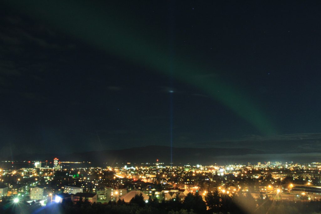 Nordlicht Jagd in Reykjavik