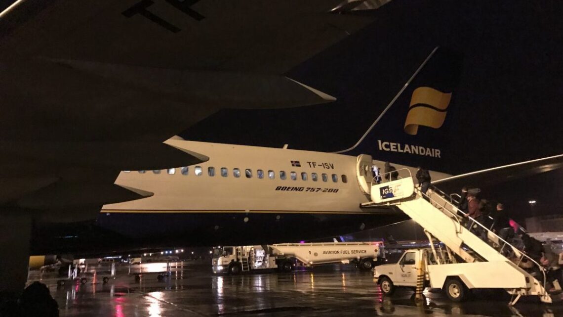 Economy Class von Icelandair – Keflavik nach Frankfurt