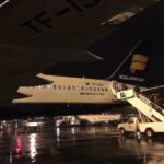 Economy Class von Icelandair - Keflavik nach Frankfurt Economy Class von Icelandair - Keflavik nach Frankfurt