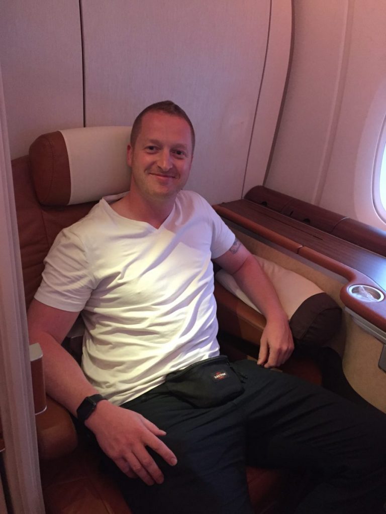 Frankfurt nach Singapur in der Economy Class von Singapore Airlines Frankfurt nach Singapur in der Economy Class von Singapore Airlines