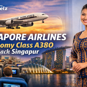 Die Economy Class im A380 bon Singapore Airlines