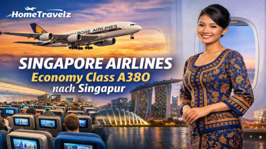 Frankfurt nach Singapur in der Economy Class von Singapore Airlines