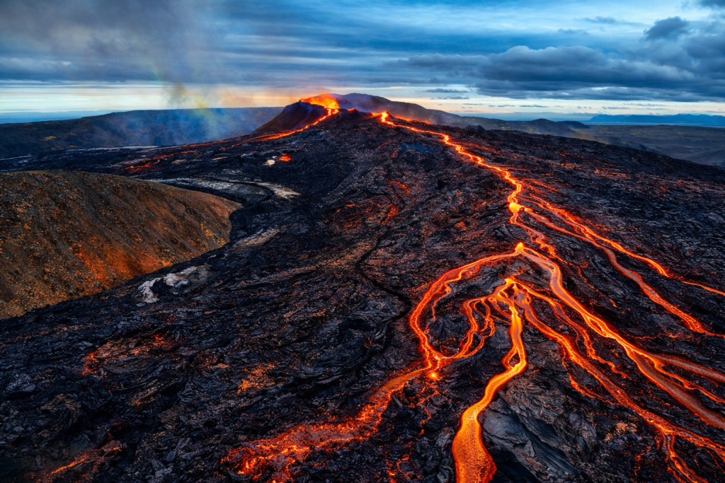 Island du wunderbares Land aus Feuer und Eis