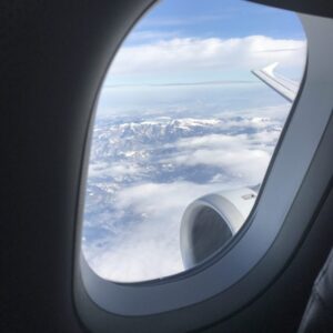 Mit der Lufthansa Economy von Sofia Mit der Lufthansa Economy von Sofia