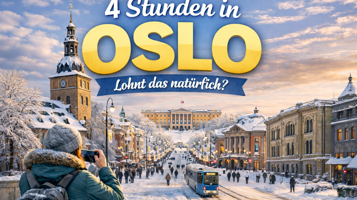 4 Stunden in Oslo – Lohnt das? Natürlich.