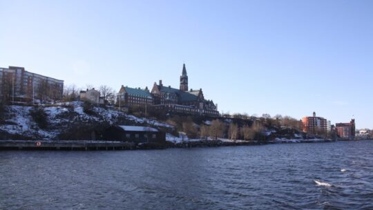 Winterbootstour um Stockholm