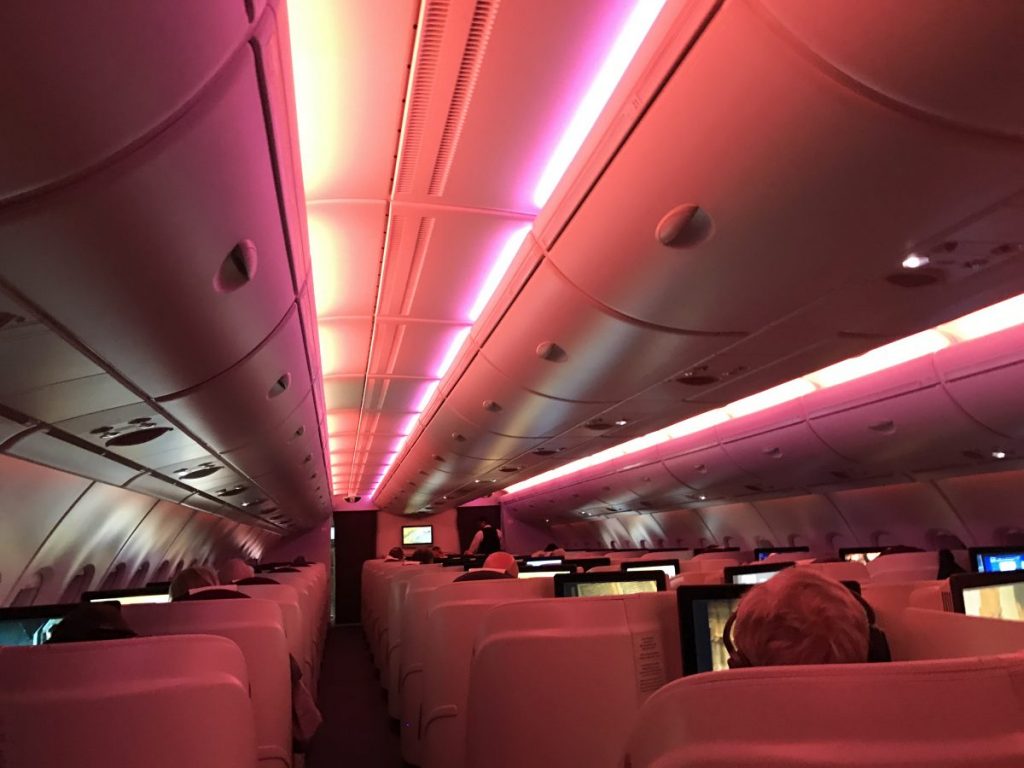 A380 Business Class nach Doha