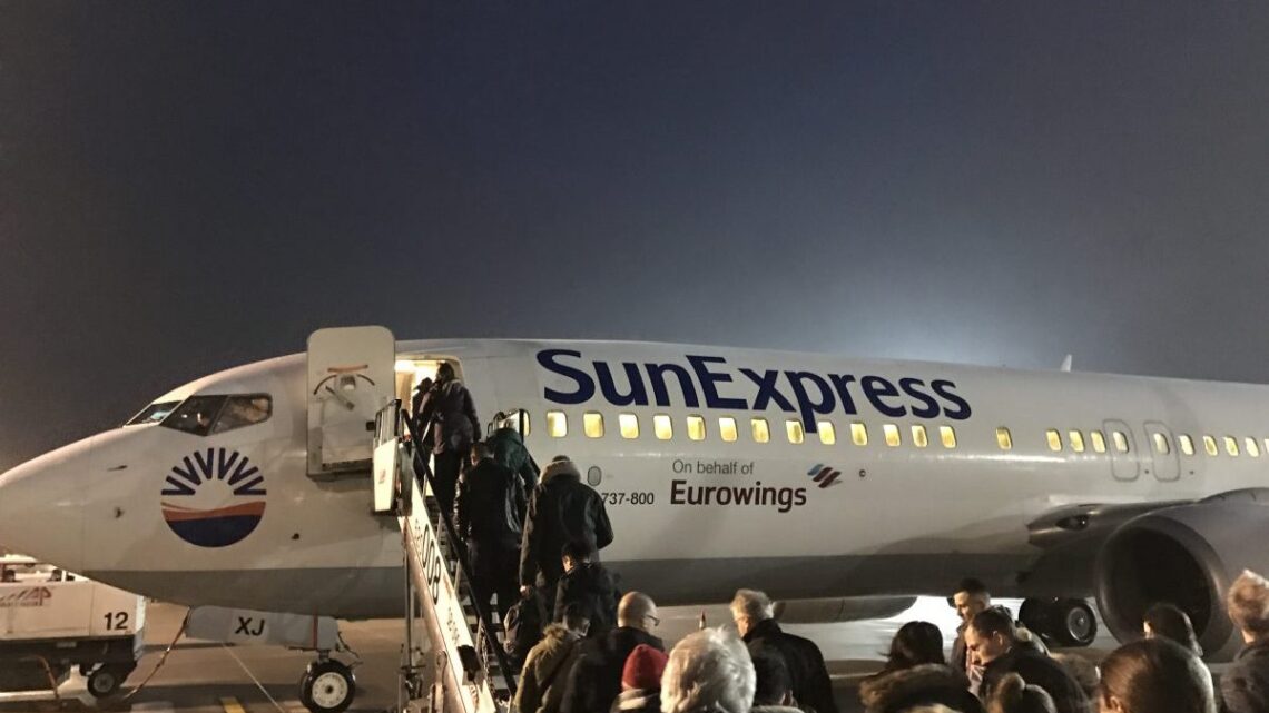 SunExpress im Auftrag für Eurowings