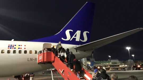 Oslo - Stockholm Shuttle mit SAS