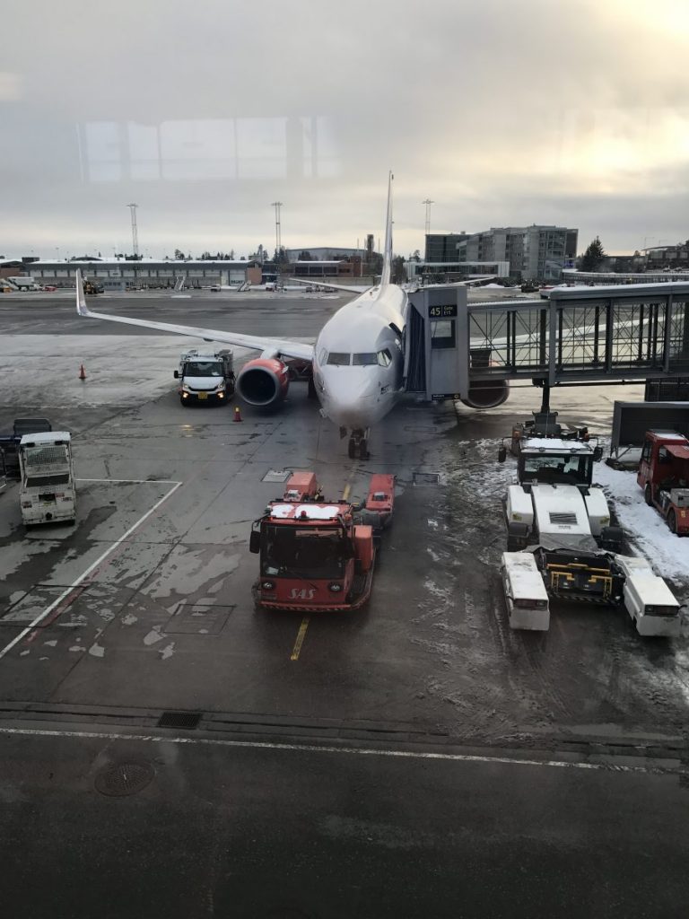 SAS von Oslo nach Düsseldorf