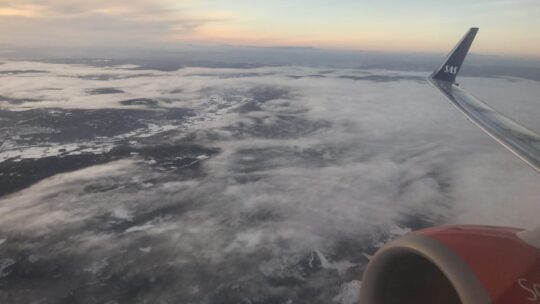 Mit SAS von Oslo nach Düsseldorf