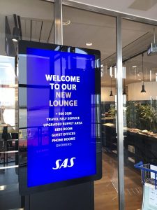 SAS Lounge in Stockholm