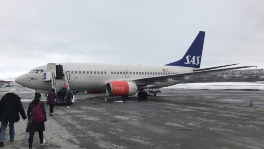 SAS Tromsø nach Stockholm