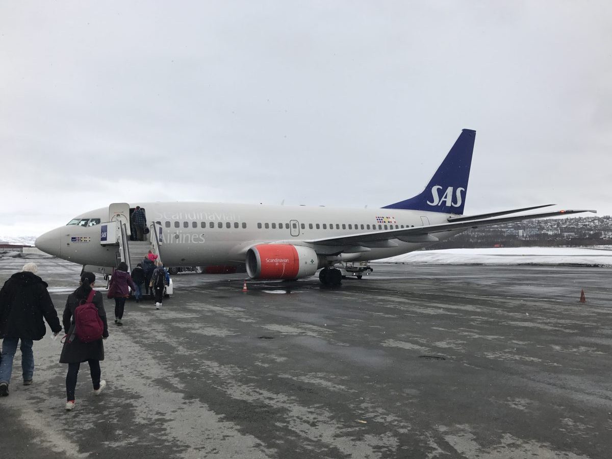 SAS Tromsø nach Stockholm