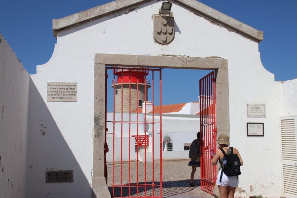 Kap Saint Vincent - Algarve - Der südlichste Punkt Europas Eingang Kap Saint Vincent