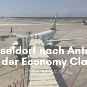 Düsseldorf nach Antalya in der Economy Class