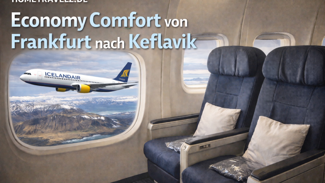 Economy Comfort von Frankfurt nach Keflavik