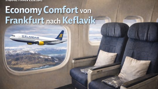 Economy Comfort von Frankfurt nach Keflavik