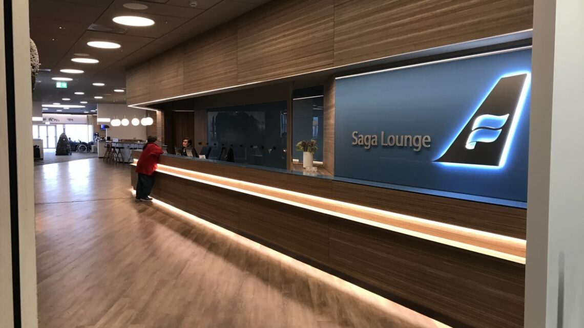 Die neue Saga Lounge Keflavik Airport