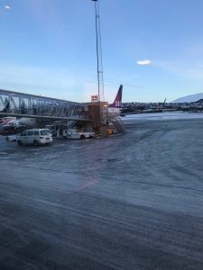 Von Frankfurt über Oslo nach Tromsø