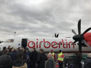 Eurowings Dash 8-Q400 - schnelles Boarding