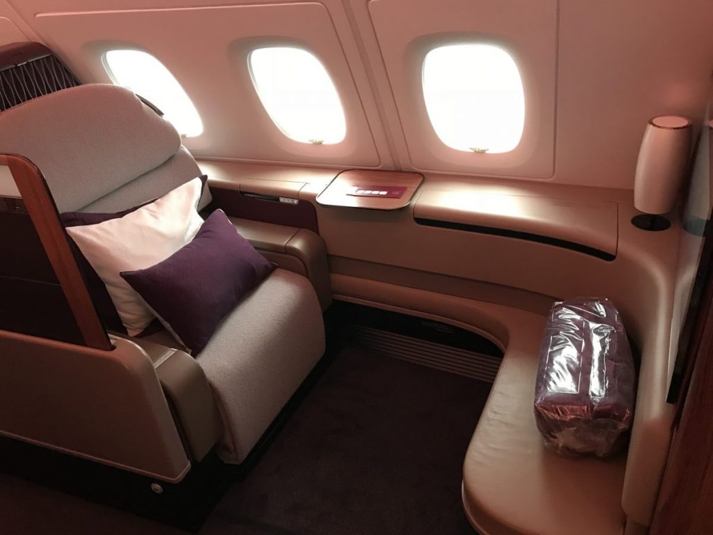 First Class im A380