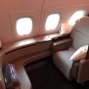 A380 First Class von Doha nach Paris A380 First Class von Doha nach Paris