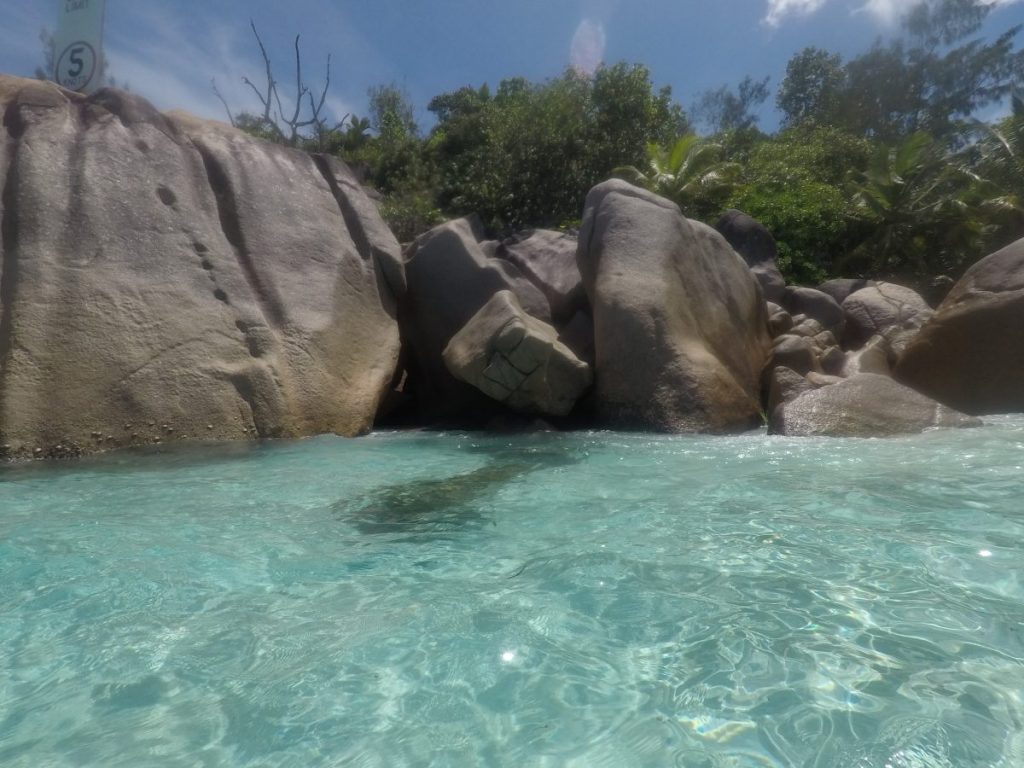 Seychellen Anse Lazio Traumstrand auf Praslin