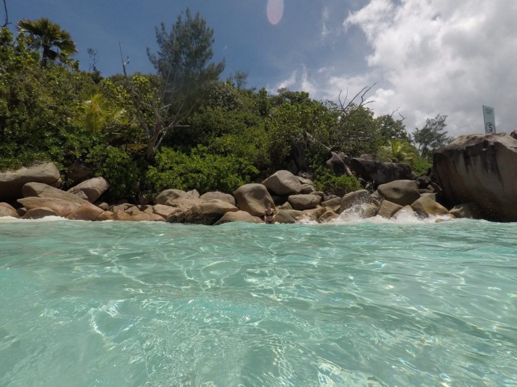 Seychellen Anse Lazio Traumstrand auf Praslin