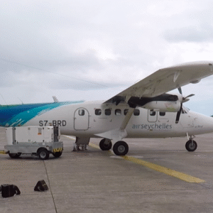 Air Seychelles Inlandsflug von Mahé nach Praslin Air Seychelles Inlandsflug von Mahé nach Praslin