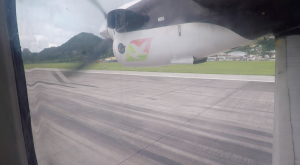 Air Seychelles Inlandsflug von Mahé nach Praslin
