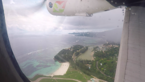 Air Seychelles Inlandsflug von Mahé nach Praslin