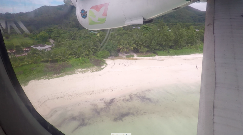 Air Seychelles Inlandsflug von Mahé nach Praslin Air Seychelles Inlandsflug von Mahé nach Praslin