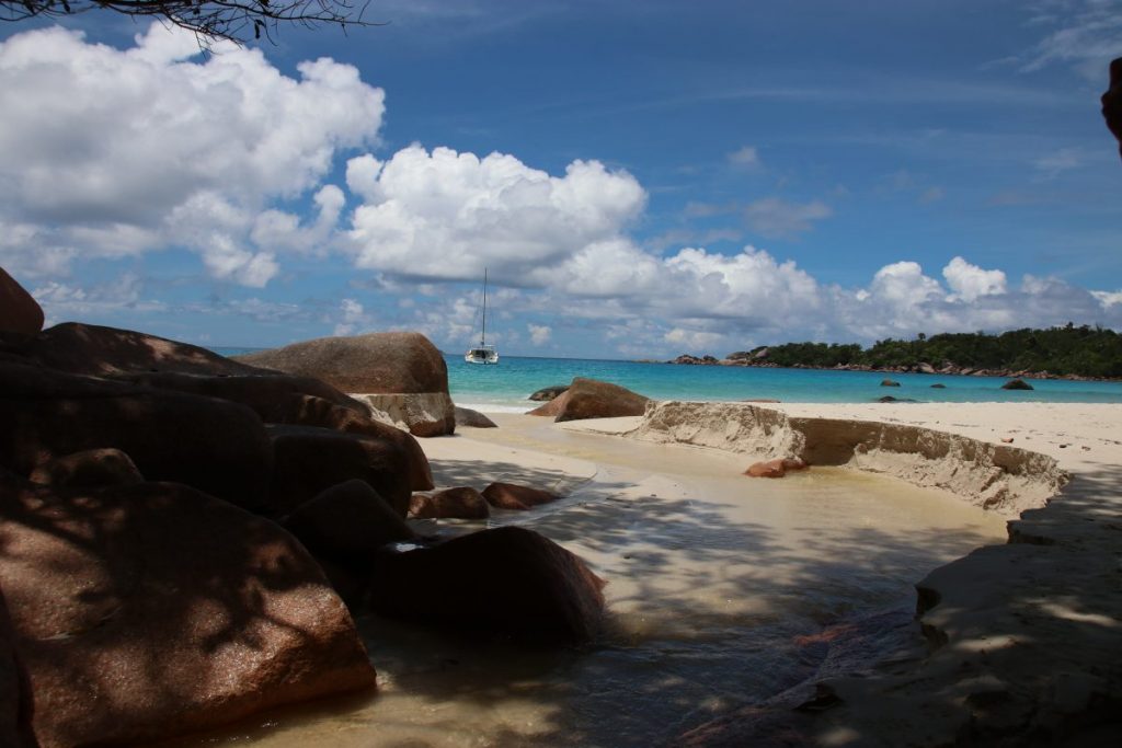 Seychellen Anse Lazio Traumstrand auf Praslin